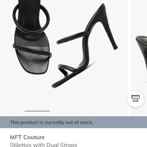 MFT Contour Black Heels