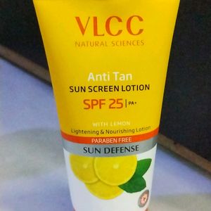 Vlcc Anti Tan Sunscreen Lotion SPF 25 Pa+++