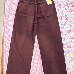 Brand New Brown Colour Boyfriend Jeans With Tag…