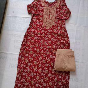 Kurti Pant Set