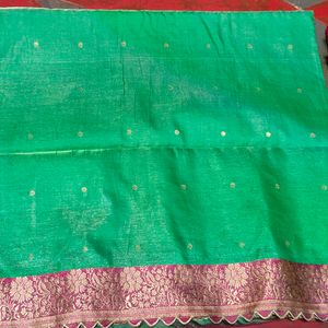 Silk Saree With Blouce