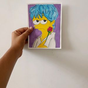 BTS Taehyung Simpsons Art ✨