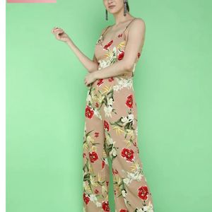 XL Floral Jumpsuit