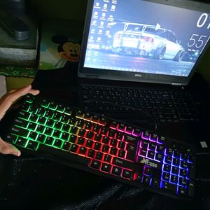 BRAND NEW GAMINGRGBKEYBOARD(Only Cash Not In Coin)