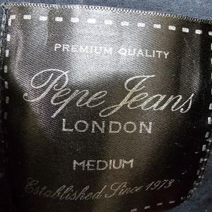 New Pepe Jeans Formal Women's Black Shirt