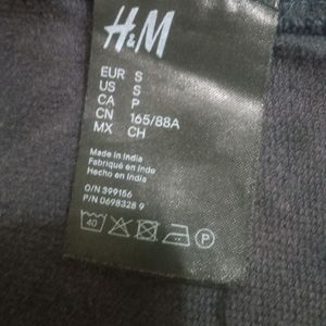 H&M Colour Blocked Full Sleeves Top