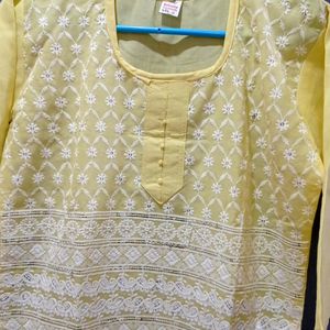 NEW YELLOW KURTI