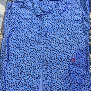 Shirt - XXXL - SLIM FIT - Blue