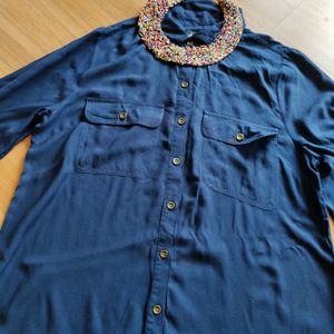 Blue Shirt Tunic