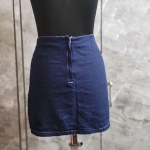 Blue Short Skirt