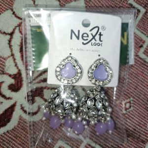 Bridal Party Wear Kundhan Earrings