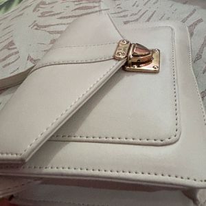 White Sling Bag