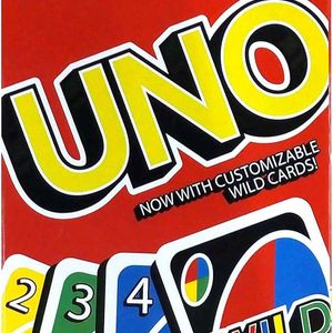 Uno Cards With Customizable Wild Card