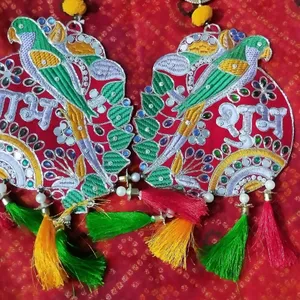 Subh Labh Traditional Wall Hanging Set Of 2