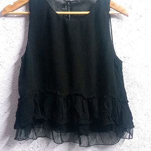 Zara Sheer Top