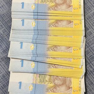 1 Hryvnia Ukraine .100pcs Unc Notes