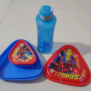 Lunch Box With Water Bottle