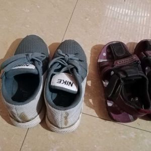 Combo Of Shoe And Sandal