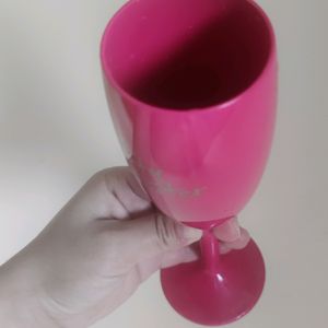 Fiber Plastic Wine Glass