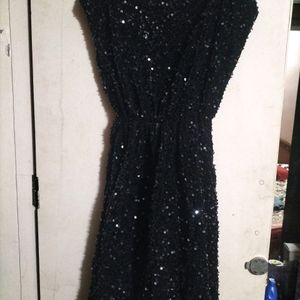 Black Sequence Dress