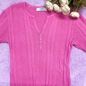 Pink Stretchable Top