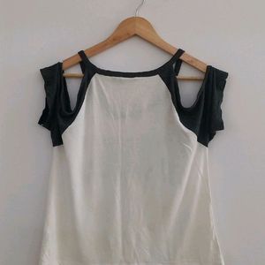 Cold Shoulder Comfy Top