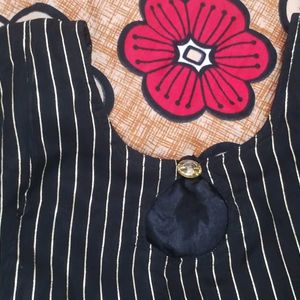 Black Stylish Tredy Design Kurti