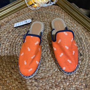 Nuatica Orange Flats Loafer