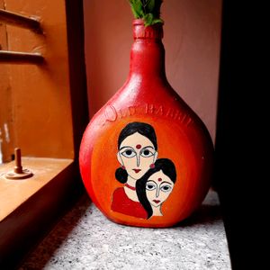 Home Decor Bottle Art