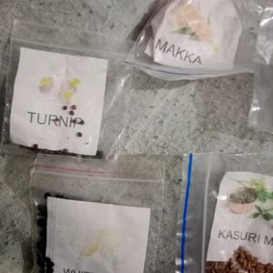 5 Vegetable Seeds