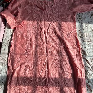 Lucknowi Chickankari Kurta