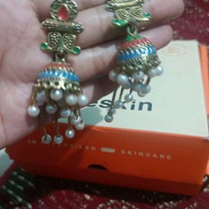 Beautiful Combo Of Jhumki Eyerings