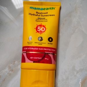Mamaearth Beetroot Hydraful Sunscreen