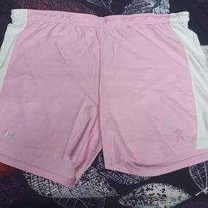 Heat Gear pink white shorts size xl,xxl