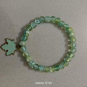 Leaf Green Bracelet