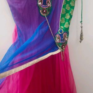 Anarkali Kurti With Chudidar Payjama