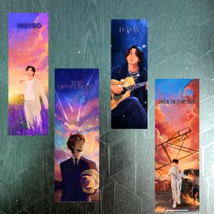 BTS Solo Album Bookmarks