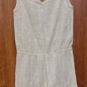 Chic White Play suit From Vero Moda