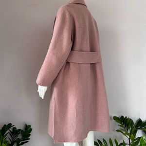 Pink Korean Overcoat