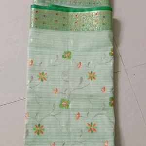 Tissue Organza Saree