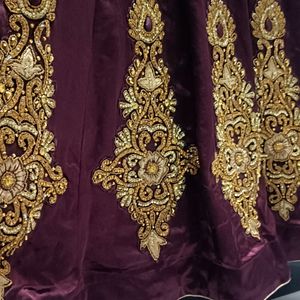 Anarkali Suit With Dupatta & Pent