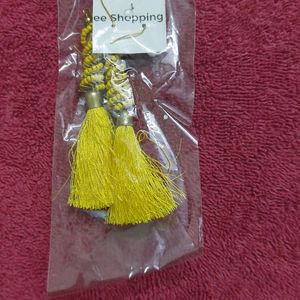 Yellow Brand New Earings