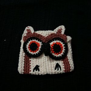 Handmade Owl 🦉 Face Coin Pouch 👝