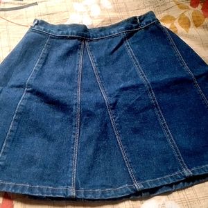 Denim Skirt