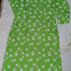 green salwar suit ( donation)