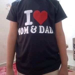 Kids Mom Dad Tshirt