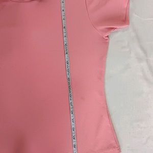 Peach T shirt High Neck