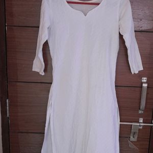 White Kurti