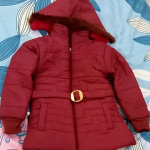 New Baby Girl Jacket With Heavy Cloth 6-12 Months