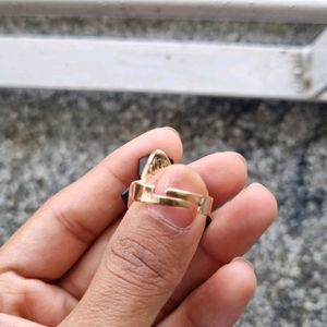 Ring: Golden and Black